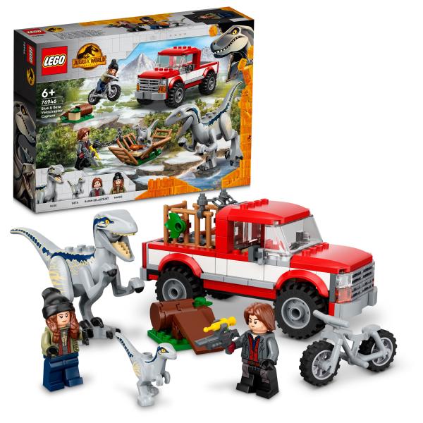 LEGO® Jurassic World™ - 76946 - Blue & Beta in der Velociraptor-Falle